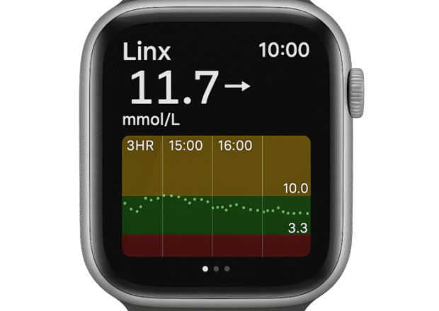 Linx CGM apple watch