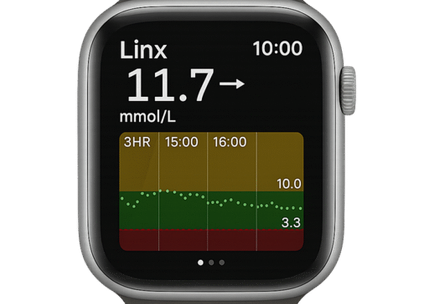 Linx CGM apple watch